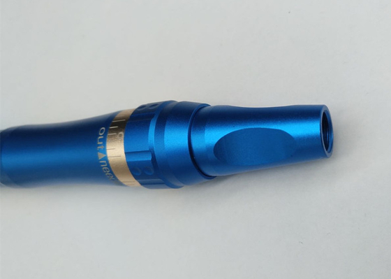 7V Sea Blue Cosmetic Tattoo Machine Makeup Eyebrow Easy To Operate Low Noise